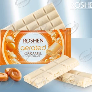 Weiße Schokolade mit Karamellgeschmack